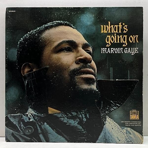 レコードメイン画像：レアな溝あり!! USオリジナル T規格 ゲートフォールド仕様 MARVIN GAYE What's Going On ('71 Tamla T 310) マービン・ゲイ LP ※特価