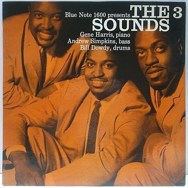 レコードメイン画像：美品 47WEST 深溝 MONO THREE SOUNDS The 3 Sounds (Blue Note BLP 1600) RVG刻印 P(耳)あり 1stデビュー作 1500番台のラスト!!