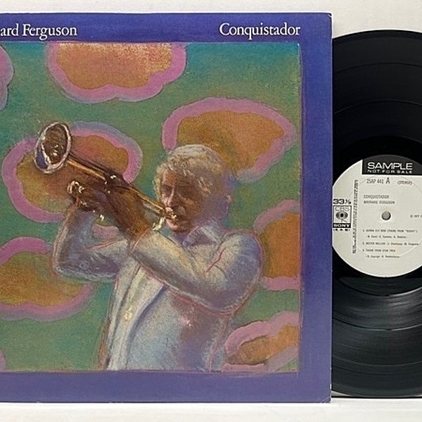 レコードメイン画像：FREDDIE GIBBS & MADLIB サンプリング ネタ 白プロモ 美品!! '77年 初版 日オリジ MAYNARD FERGUSON Conquistador 映画『ロッキー』テーマ