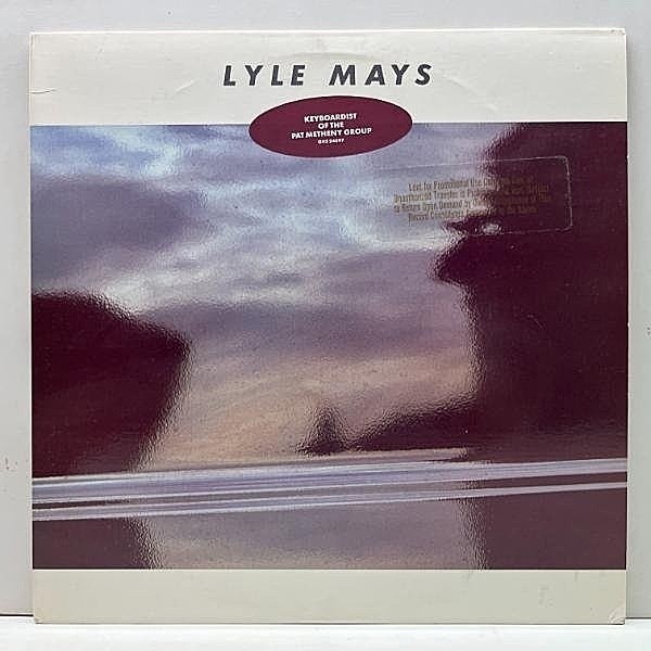 レコードメイン画像：Cut無し!美品! プロモ 半透明盤 USオリジナル LYLE MAYS S.T ('86 Geffen) Ex-prod PAT METHENY ライル・メイズ 1st 初リーダー作 心象風景