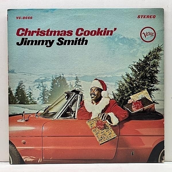 レコードメイン画像：良好!! US初期プレス JIMMY SMITH Christmas Cookin' ジミー・スミス 唯一のクリスマスアルバム w/ Kenny Burrell, Joe Newman, Al Cohn