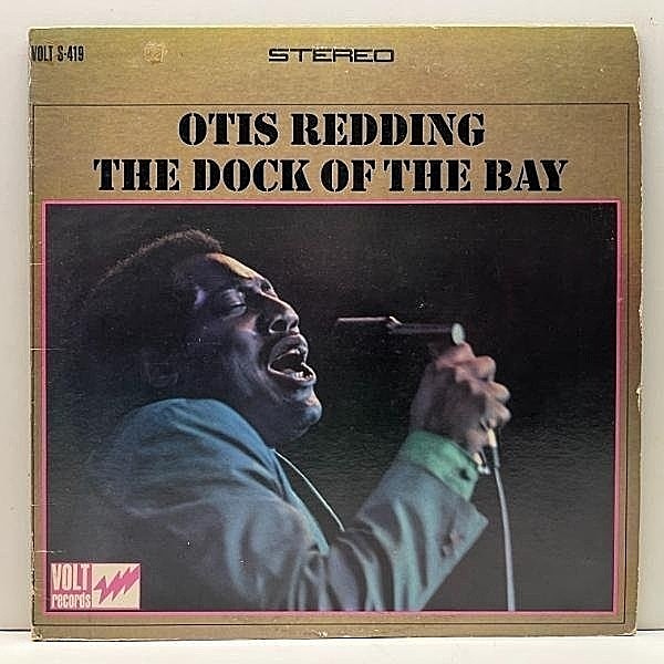 レコードメイン画像：Cut無し!良好盤! USオリジナル 1st 稲妻ラベ OTIS REDDING The Dock Of The Bay ('68 Volt) オーティス・レディング／ドック・オヴ・ベイ