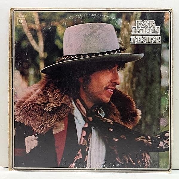レコードメイン画像：良好盤!! USオリジナル 初版 PC規格 BOB DYLAN Desire ('76 Columbia) w/専用厚紙インナー ボブ・ディラン『欲望』最高傑作の一つ LP