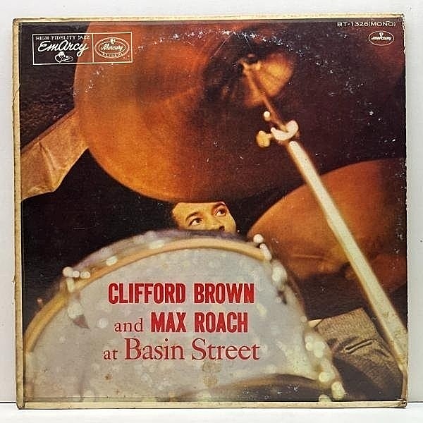 レコードメイン画像：良好盤!!【MONO】CLIFFORD BROWN And MAX ROACH At Basin Street (Mercury BT-1326) w/ Sonny Rollins 国内盤 70s モノラル L