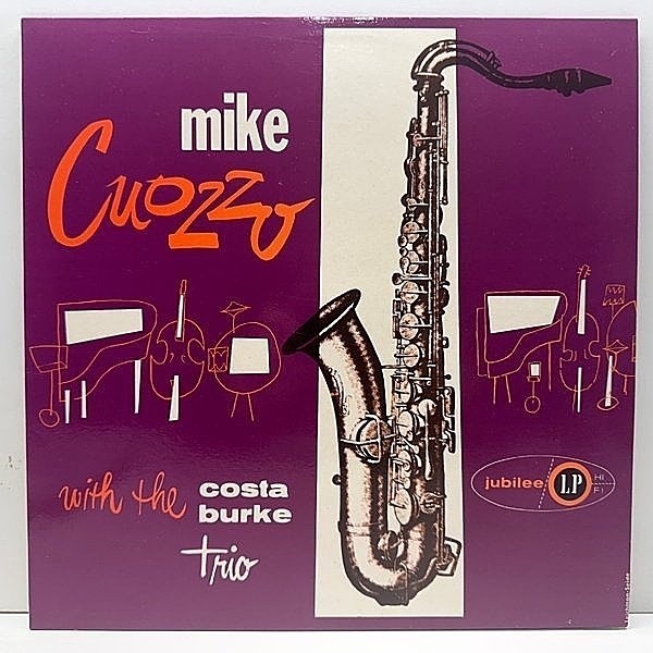 レコードメイン画像：美品!! MIKE CUOZZO With The Costa Burke Trio (Jubilee 1027) w/ Eddie Costa, Vinnie Burke スペイン Fresh Sound