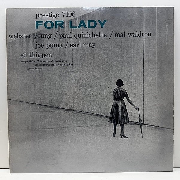 レコードメイン画像：美品 WEBSTER YOUNG For Lady (Prestige 7106) ウェブスター・ヤング w/ Mal Waldron, Joe Puma, Earl May, Ed Thigpen 米OJCプレス