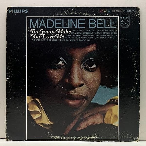 レコードメイン画像：ノーザンソウル 大名曲 Picture Me Gone 収録 良好盤!! USオリジ MADELINE BELL I'm Gonna Make You Love Me ('68 Philips) マデリン・ベル
