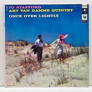 レコード画像：JO STAFFORD / ART VAN DAMME / Once Over Lightly