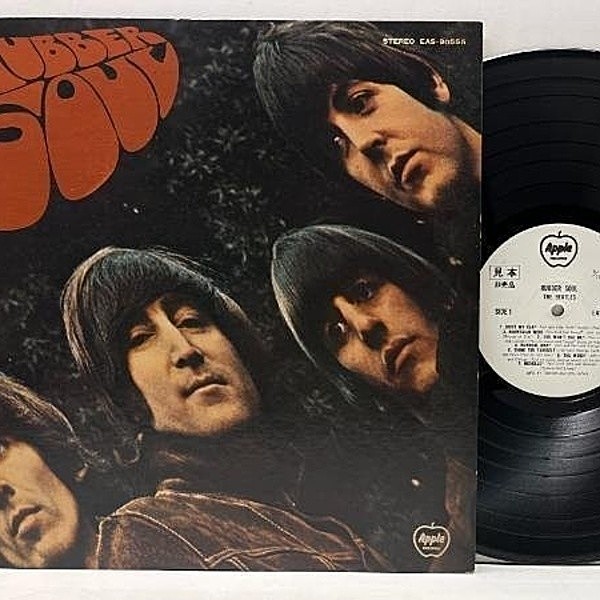 レコードメイン画像：極美盤!! 白プロモ【見本／非売品】日プレス EAS規格 THE BEATLES Rubber Soul (Apple) 東芝EMI ビートルズ／ラバー・ソウル LP