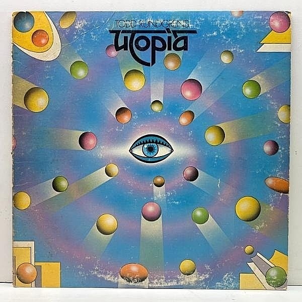 レコードメイン画像：良好盤!! USオリジナル RL刻印(Bob Ludwig) TODD RUNDGREN & UTOPIA 1st. デビュー作 ('74 Bearsville) トッド・ラングレン プログレ大作