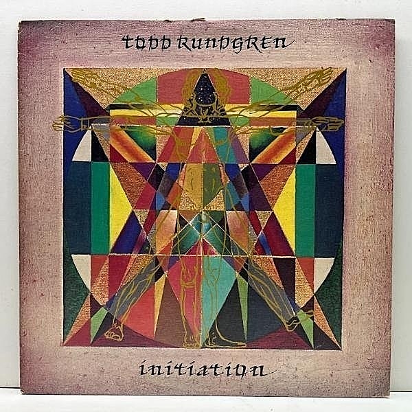 レコードメイン画像：良好!! USオリジナル STERLING刻印 TODD RUNDGREN Initiation ('75 Bearsville) 未来神 Edgar Winter, Bernard Purdie ほか 米 LP 原盤