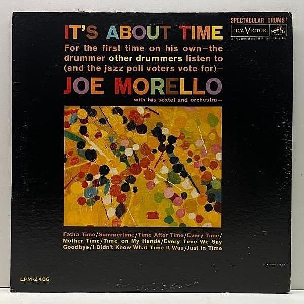 レコードメイン画像：【w/Phil Woods, Gary Burton】良好盤!! MONO オリジナル JOE MORELLO It's About Time (LPM-2486) ジョー・モレロ 隠れた名作