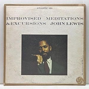 レコード画像：JOHN LEWIS / Improvised Meditations & Excursions