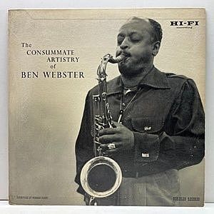 レコード画像：BEN WEBSTER / The Consummate Artistry Of