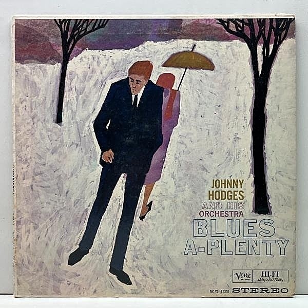レコードメイン画像：USオリジナル JOHNNY HODGES Blues-A-Plenty ('58 Verve MG VS-68358) STEREOの初回プレス w/ Ben Webster, Billy Strayhorn