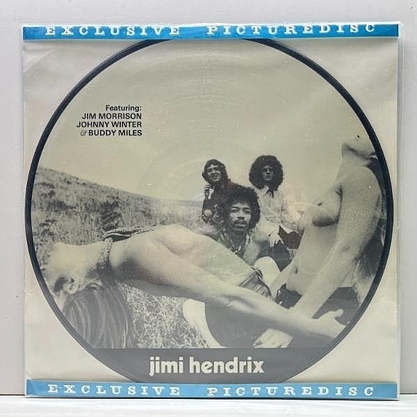レコードメイン画像：【没後私物からの盗難テープ？ジム・モリソン参加音源】JIMI HENDRIX Woke Up This Morning And Found Myself Dead ピクチャーヴァイナル