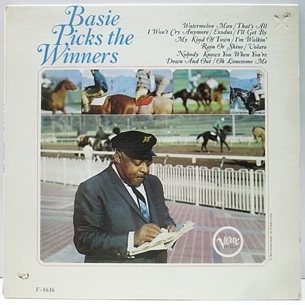 レコードメイン画像：良品!! MONO 深溝 オリジナル COUNT BASIE Basie Picks The Winners ('65 Verve) モノラル コーティング・ジャケ