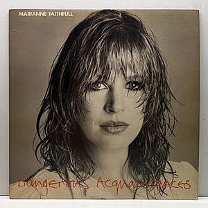 レコード画像：MARIANNE FAITHFULL / Dangerous Acquaintances