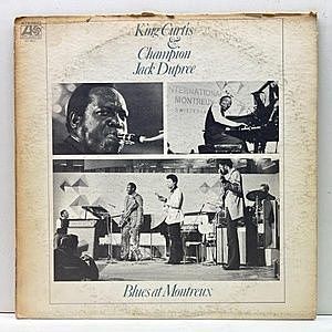 レコード画像：KING CURTIS / CHAMPION JACK DUPREE / Blues At Montreux