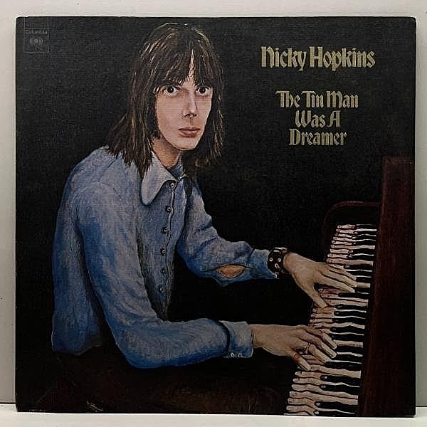 レコードメイン画像：レアな美品!! 初版 KC規格 USオリジナル NICKY HOPKINS The Tin Man Was A Dreamer ('73 Columbia) ニッキー・ホプキンス 夢みる人 LP