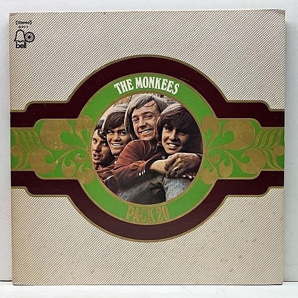レコードメイン画像：良好盤!! 日プレス LP モンキーズ 全20曲収録ベスト THE MONKEES Pack 20 (Bell / BLPQ-3) 見開きGF仕様 CBSソニー設立5周年企画