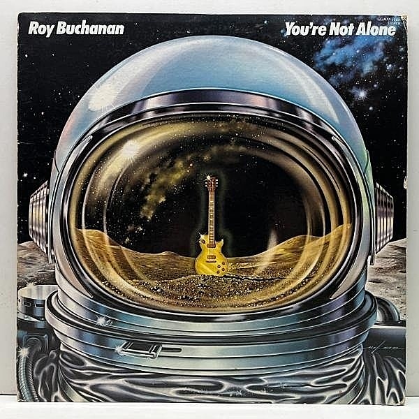 レコードメイン画像：【Space Blues Rock】良好盤!! '78年 初版 日オリジナル ROY BUCHANAN You're Not Alone (Polydor) ロイ・ブキャナン／レスポールとの遭遇