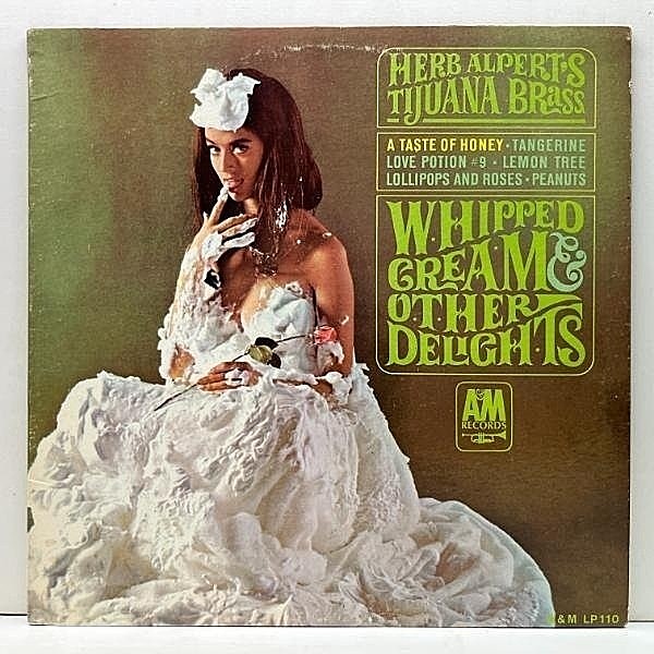 レコードメイン画像：【MONO 初版R無し USオリジナル】HERB ALPERT & Tijuana Brass Whipped Cream ('65 A&M) オールナイトニッポンのテーマ 米 初回 モノラル
