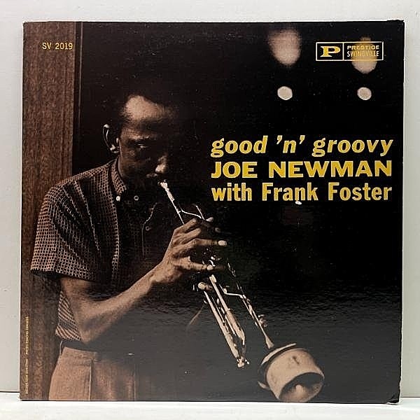 レコードメイン画像：良好!! オリジナル MONO 深溝 RVG刻印 JOE NEWMAN With FRANK FOSTER Good 'n' Groovy (Swingville SVLP 2019) w/ Tommy Flanagan