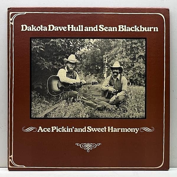 レコードメイン画像：美品!! USオリジナル DAKOTA DAVE HULL AND SEAN BLACKBURN Ace Pickin' And Sweet Harmony (Train On The Island TI 2) 1st デビュー作