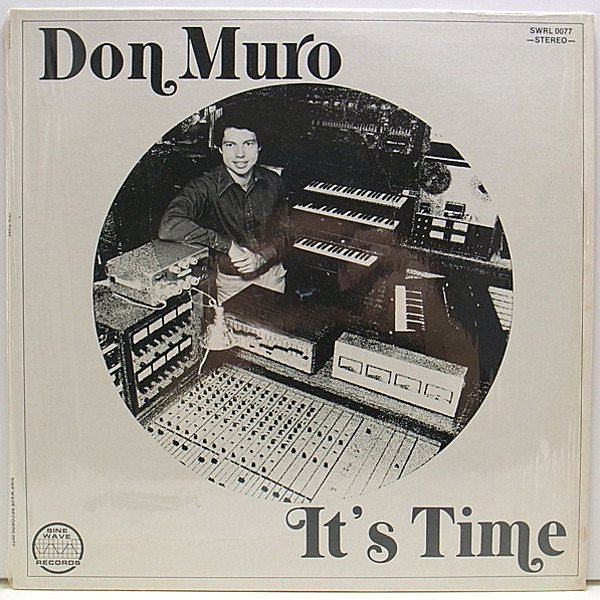 レコードメイン画像：レア 美品 PRIVATE 自主 オリジナル DON MURO It's Time ('77 Sine Wave) レフトフィールド／エクスペリメンタル／エレクトロ・ポップ