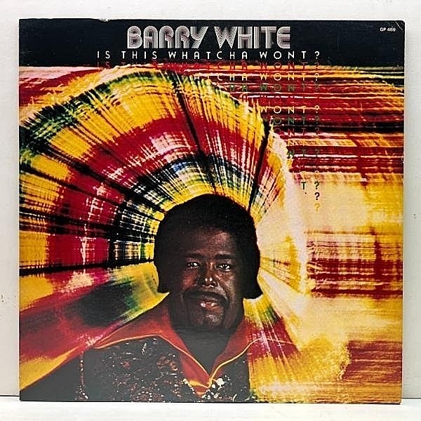 レコードメイン画像：AORメロウ～妖艶SWEET 極美盤!! '76年 初版 日オリジナル BARRY WHITE Is This Whatcha Won't? (20th Century GP-469) arr. GENE PAGE