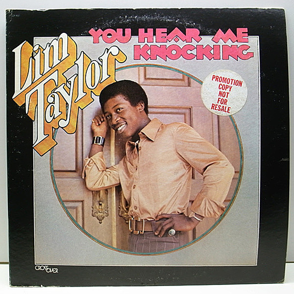レコードメイン画像：美盤 プロモ USオリジナル LIM TAYLOR You Hear Me Knocking ('74 Crossover) 唯一のアルバム レア!!
