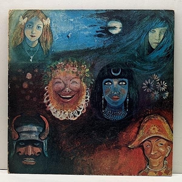 レコードメイン画像：美盤!! GFテクスチャード KING CRIMSON In The Wake Of Poseidon (Atlantic P-8104A) ポセイドンのめざめ 国内盤 70sプレス LP