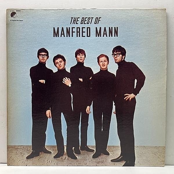 レコードメイン画像：良好品!! MONO 米 US初期プレス 緑ラベ SRC刻印 MANFRED MANN The Best Of ('79 Capitol) Do Wah Diddy Diddy, Sha La La ほか 名曲満載 LP