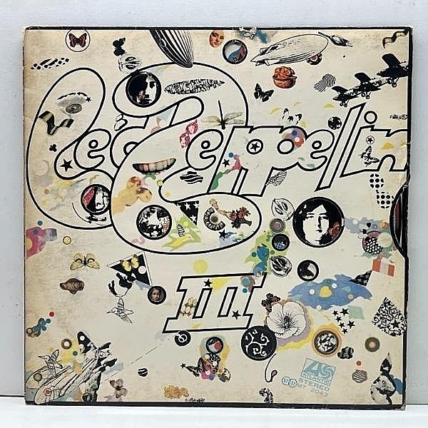 レコードメイン画像：【特殊ギミックGF仕様】日オリジナル 初版 MT規格［日本グラモフォン］¥2,000表記 LED ZEPPELIN III 3 ('70 Atlantic) レッドツェッペリン