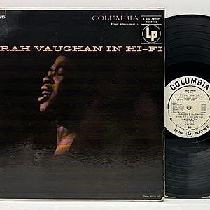 レコード画像：SARAH VAUGHAN / In Hi-Fi
