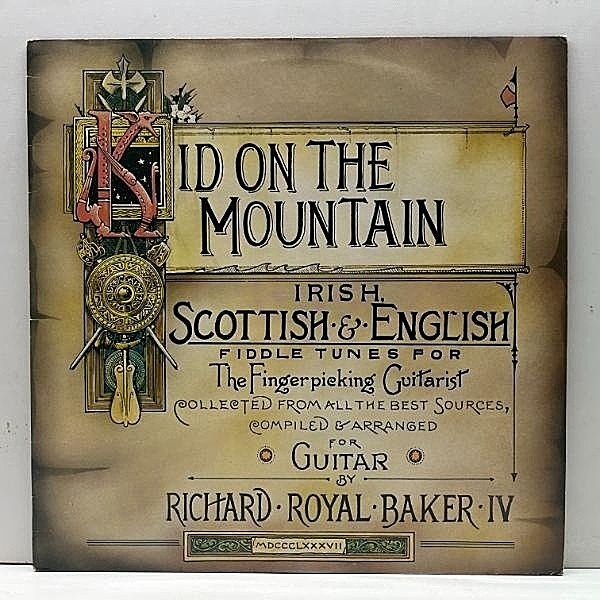 レコードメイン画像：【ギターマニア名門発の名作／ラグタイム集】美盤!! UKオリジナル DUCK BAKER Kid On The Mountain ('80 Kicking Mule) フィンガートラッド