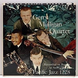 レコード画像：GERRY MULLIGAN / Recorded In Boston At Storyville