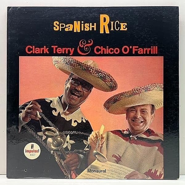 レコードメイン画像：美品 MONO オリジナル CLARK TERRY & CHICO O'FARRILL ('66 Impulse A-9127) Spanish Rice, Peanut Vendor, El Cumbanchero