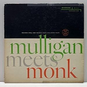 レコード画像：THELONIOUS MONK / GERRY MULLIGAN / Mulligan Meets Monk