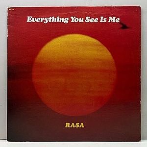 レコード画像：RASA / Everything You See Is Me