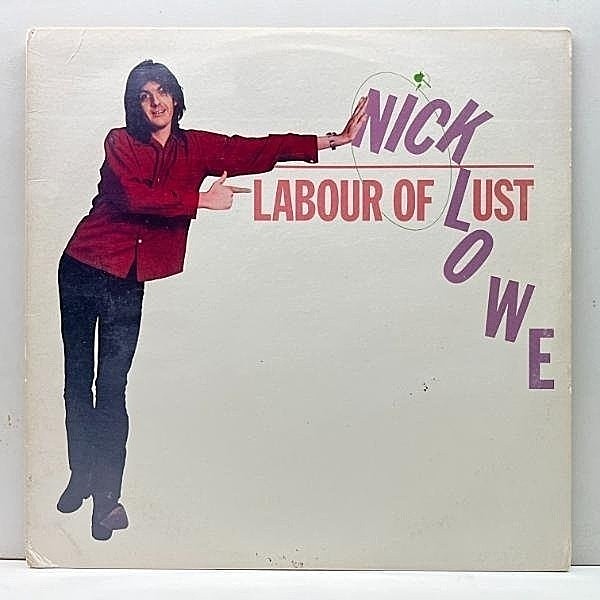 レコードメイン画像：良好!! Cut無し 初版 JC規格 USオリジナル NICK LOWE Labour Of Lust ('79 Columbia) いかした愛の放浪者 Cruel To Be Kind 恋する二人