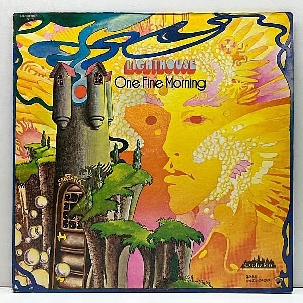 レコードメイン画像：USオリジナル LIGHTHOUSE One Fine Morning ('71 Evolution) PEANUT BUTTER WOLFネタ／Love Of A Woman 収録 サイケ ジャズ・ロック 米 LP