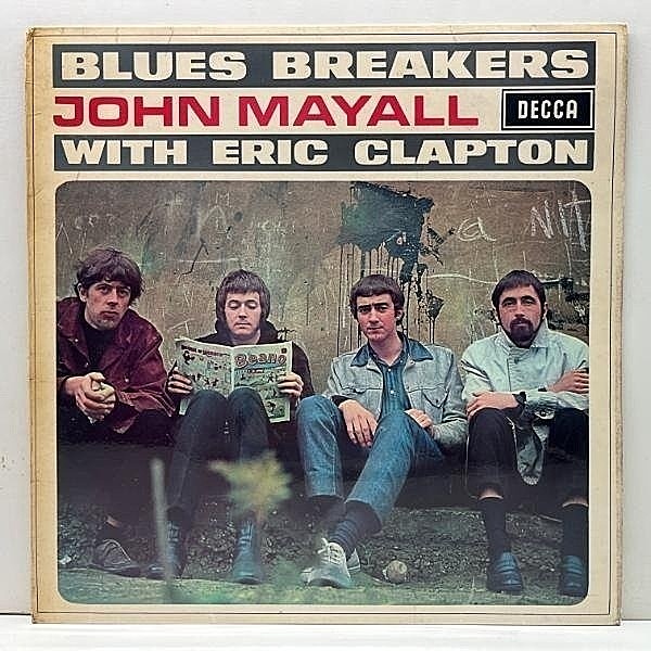 レコードメイン画像：極美盤!! Unbox／Open Logo UKオリジナル JOHN MAYALL With ERIC CLAPTON Blues Breakers ('69 Decca) 両マト1W 英ブルースロック 大名盤