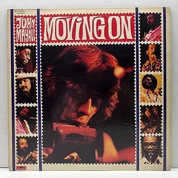 レコードメイン画像：良好品!! '73年 初版 国内Orig. JOHN MAYALL Moving On (Polydor) ロサンゼルス『Whisky A Go Go』黒い熱気ムンムン溢れるライブ録音！