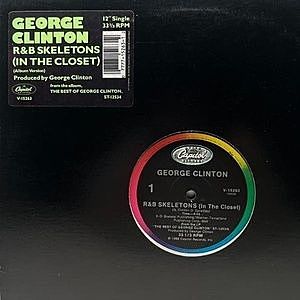レコード画像：GEORGE CLINTON / R&B Skeletons (In The Closet)