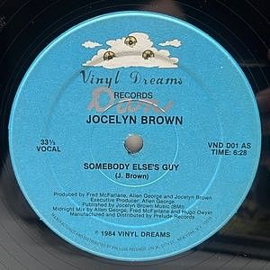 レコード画像：JOCELYN BROWN / Somebody Else's Guy