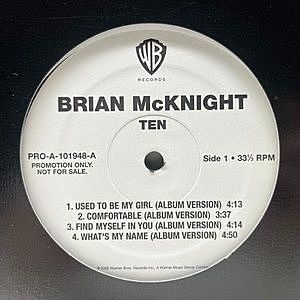レコード画像：BRIAN MCKNIGHT / Ten