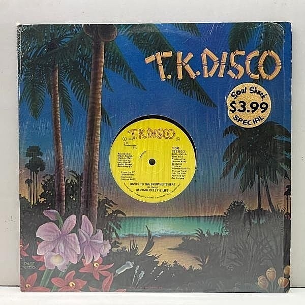 レコードメイン画像：【Ultimate Breaks & Beats】シュリンク残!! USオリジ 12インチ HERMAN KELLY & LIFE Dance To The Drummer's Beat ('78 T.K) サンプリング