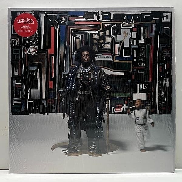 レコードメイン画像：【限定カラーヴァイナル仕様】シュリンク残!! 2LP アナログ KAMASI WASHINGTON Fearless Movement (Young) カマシ・ワシントン 最新作